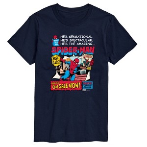 Men's - Marvel - Spider-Man He's Sensational Comic Short Sleeve Graphic T-Shirt - 1 of 4
