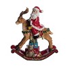 Transpac Light-up Santa on Deer Figurine Multicolor Christmas Tabletop Decor for Indoor Use Gift Giving and Holiday Cheer - 3 of 4