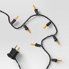 300ct LED Halloween Indoor Outdoor Miniature String Lights Orange/Black - Hyde and EEK! Boutique™ - 4 of 4