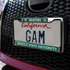 Bemidji State Beavers Logo Full Size Standard License Plate Metal Frame - 3 of 4