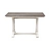 Isle Shores II Counter Height Dining Table Cream - Treasure Trove Accents: Kitchen Nook Trestle Base, Seats 6 - 3 of 4