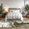 Washable Area Rugs for Living Room, Modern Abstract Rug Ultra Soft Non Slip Low Pile Rug, Bedroom Dining Room Kitchen Decor - 2 of 4