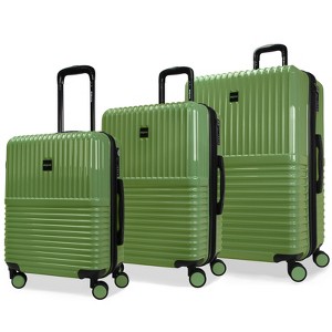 World Traveler Dejuno Tonal 3-Piece High-Quality Polycarbonate Lightweight Hardside Expandable Spinner Luggage Set with TSA Lock - 1 of 4