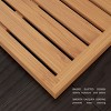 Hastings Home Bamboo Non-Slip Open Slatted Bathmat - 3 of 4