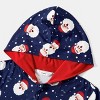 PATPAT Family Pajamas Matching Christmas Allover Blue Snowman Print Family Matching Pjs for Family Couples For Christams Party Eve - 4 of 4