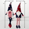 Sullivans Patriotic Plush Decorative Gnome Set of 2  25"H Multicolored - 4 of 4