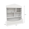 Racxily Multi-Functional 7 Shelf Bookcase, Storage Display, Rack, Organizer, White - 4 of 4