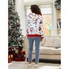 PATPAT Stitch Family Matching Christmas Hooded Sweatshirt Stitch Snow Pattern Long Sleeve Pullover Hoodies - 4 of 4