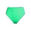 Lands' End Women's Tugless QuickDry High Waisted High Leg Bikini Bottoms - 3 of 3
