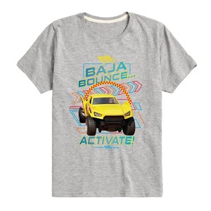 Boys' - Hot Wheels - Let's Race Baja Bounce Activate Short Sleeve Graphic T-Shirt - 1 of 4