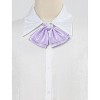 Allegra K Women's Pre-Tied Solid Adjustable Casual Uniform Bowknot Bowties - 2 of 4