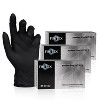 FINITEX Nitrile Disposable Gloves - Black, 100, 300 & 1000 PCS 3.2mil, Powder-Free, Medical & Exam, Food Gloves - 2 of 4