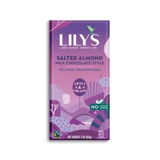 Lily's Salted Almond Milk Chocolate Style Bar - 2.8oz
