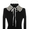 Elerevyo Women Rhinestone Detachable Fake Peter Pan Collar Little Shawl 1 Pc - 2 of 4