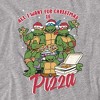 Boys' Teenage Mutant Ninja Turtles Christmas Pizza T-Shirt - 2 of 4