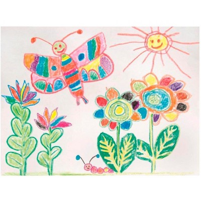 School Smart Value Drawing Paper, 80 lb, 12 x 18 Inches, Soft White, 500 Sheets