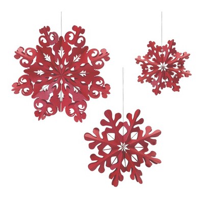 Melrose Paper Snowflake Ornament (Set of 6)