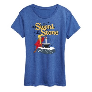 Women's - Disney - The Sword And The Stone Short Sleeve Graphic T-Shirt - 1 of 4