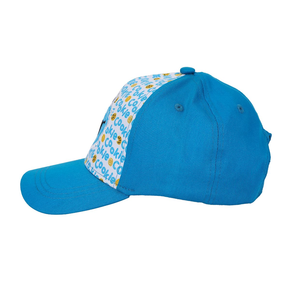 Sesame Street Plush Cookie Monster Toddler's Blue Traditional Adjustable Baseball Cap - thumbnail 2