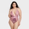 Women's Unlined Lace Lingerie Bodysuit - Auden™ - 4 of 4