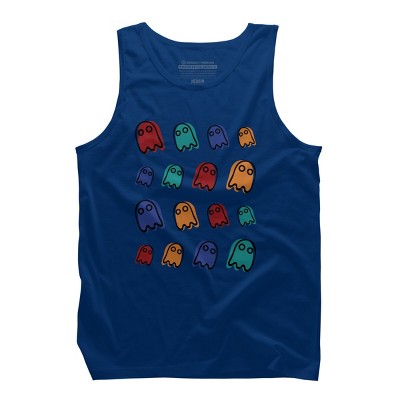 Men's Design By Humans Gummy Ghost Boo Boo Halloween 2019 By wakawiki Tank Top