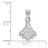 Black Bow Jewelry Sterling Silver New Orleans Privateers NCAA Small Pendant - 2 of 3