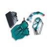 Swimline 4pc Children's Recreational Mask, Snorkel, Fins Swimming Pool and Water Snorkeling Set - Medium - Green - 2 of 4
