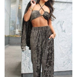 Women's Wo's Made You Look 3 Piece Set - Pretty Garbage - 1 of 4