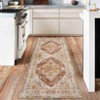Coolmee Area Rugs for Living Room,Non-Slip Backing Washable Rugs,Vintage Large Area Rug，Stain Resistant Home Decor Rug Multi Color - 4 of 4