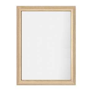 Apmir High-Strength Tempered Glass and Aluminum Alloy Framed French Cleat Mounted Wall Decor Mirror in matte black with 5-Year Warranty - 1 of 4