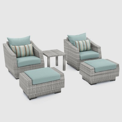 5 piece wicker patio set target