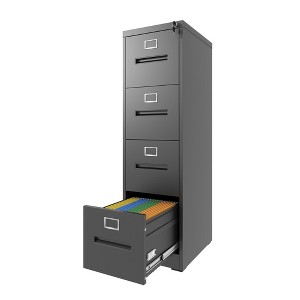 Kumasinova 2/3/4-Drawer Locker File Cabinet for Office&Home,A4 / Legal / Letter Size Vertical Home Office Filing Cabinet,Premium Steel Frame - 1 of 4