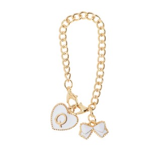 Unique Bargains Heart Bow Water Cup Pendant 1 Pc - 1 of 4