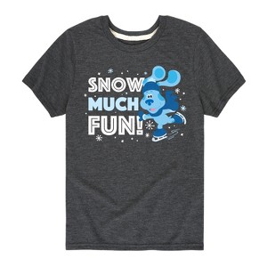 Boys' - Blue's Clues & You! - Snow Much Fun Short Sleeve Graphic T-Shirt - 1 of 4