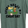 Women's - Hey Arnold! - Cheat Day Short Sleeve Graphic T-Shirt - 2 of 4