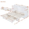 NicBex Queen Size Murphy Bed 72.8" Wooden Frame Murphy Bed Morden Wall Bed with Top Shelf and 1 Spacious Drawer for Living Room - 2 of 4