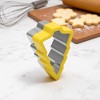 Unique Bargains Biscuit Cutter Medium Christmas Tree Cookie Cutter Hand Wash Stainless Steel Plastic 2.5"x3.2"1.6" 1Pcs - 2 of 4