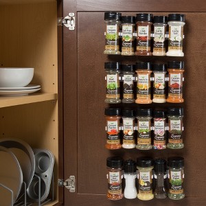 Hastings Home Spice Rack Organizer Clips - Pack of 4 - 1 of 4