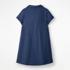 MyKids-USA Summer New Arrival Girls Short Sleeves Horse Racing Cartoon Turn-Down Collar Dress - 2 of 3