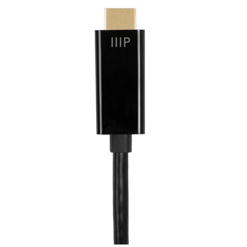 Monoprice DisplayPort to HDTV Cable - 2 Meter - Black | 4K@60Hz - Select Series, 5 of 7