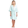 Casual Nights Women's 2 Piece Floral Robe and Gown Set - 2 of 4