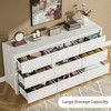 7 Drawer Dresser for Bedroom, Wide Wood Chest of Drawers Handle Free, Large Modern Dresser Storage Cabinet - 4 of 4