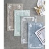 MAYEERTY 20"x30" Blue Performance Plus Cotton Tufted Bath Rug - 2 of 4