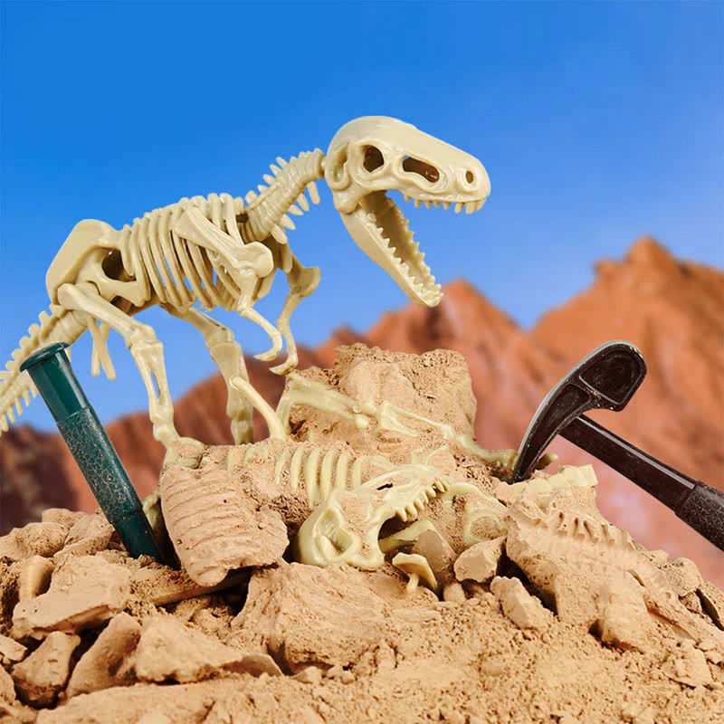 Science Can STEM Science Mesozoic Super Dinosaur Fossil Excavation, Experiment, and Dig Kit for Boys and Girls Ages 6 and Up, Includes 3 Fossils, 5 of 6