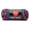 Red Heart Super Saver Yarn 12 Pack-Neon Stripe - 2 of 3