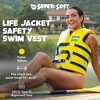TRC Recreation Super Soft Adult Size Small Life Jacket USCG Approved Vinyl Coated Foam Swim Vest for Swimming Accessories and Beach Gear, Blue - 2 of 4