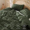 3 Pieces Boho Duvet Cover Set for All Seasons Soft Shabby Chic Embroidery Boho Bedding - 3 of 4