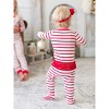 RuffleButts Modal Blend Baby Girls Ruffle One Piece Footie Pajamas - 3 of 4