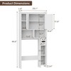 Celebalcony Over The Toilet Storage Cabinet for Bathroom Space Saver - 2 of 4
