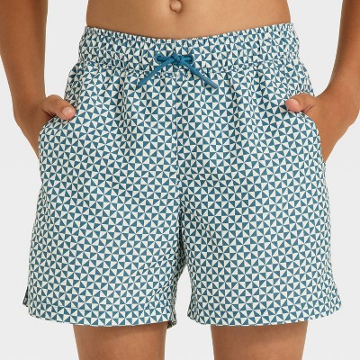 Art Class Boys' Two Toned Checkered Trunks - art class™ Blue S — фото 3
